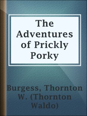 The Adventures of Prickly Porky - ebook